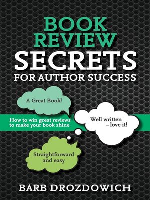 cover image of Book Reviews for Author Success